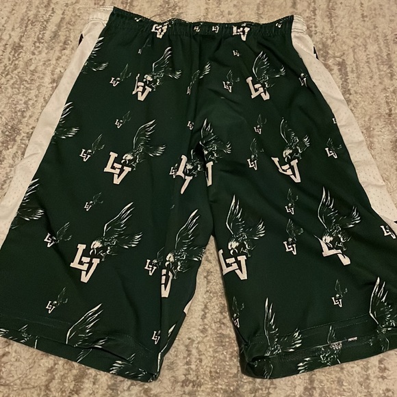 LV Falcon lacrosse shorts pockets drawstring waist falcons youth medium - Picture 6 of 6
